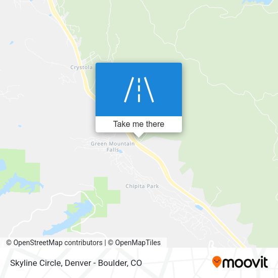Skyline Circle map