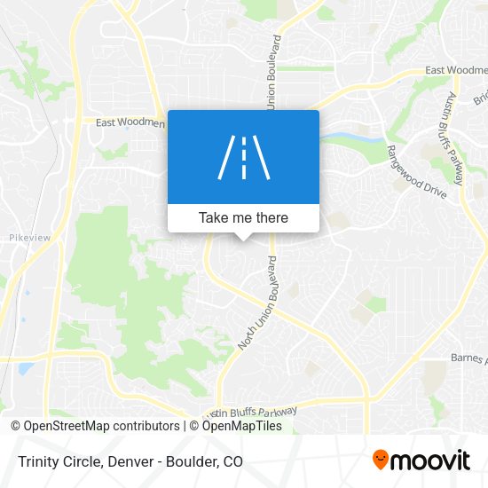 Mapa de Trinity Circle