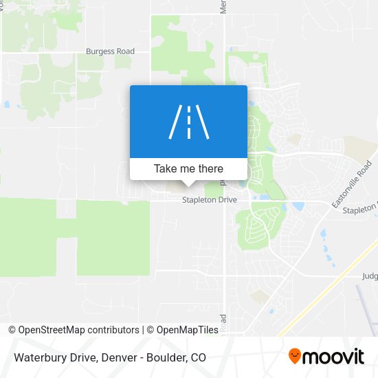 Mapa de Waterbury Drive