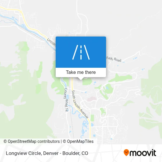 Longview Circle map