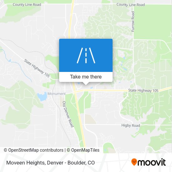 Mapa de Moveen Heights