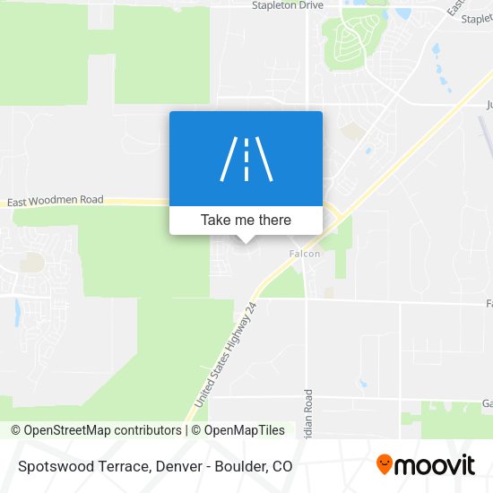 Spotswood Terrace map
