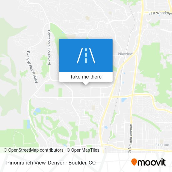 Pinonranch View map