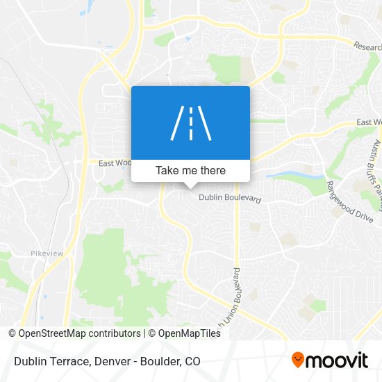 Dublin Terrace map