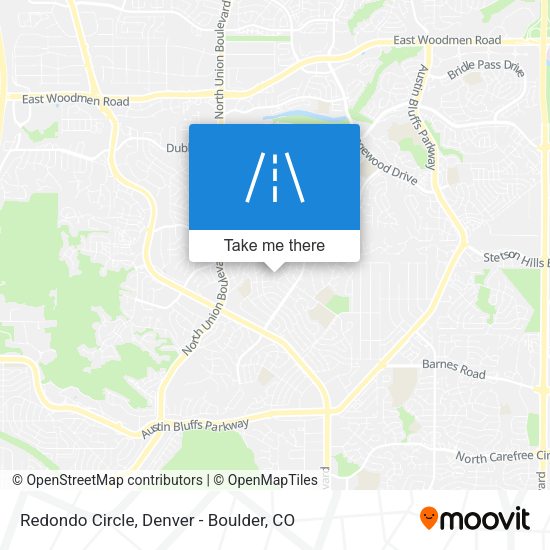 Mapa de Redondo Circle