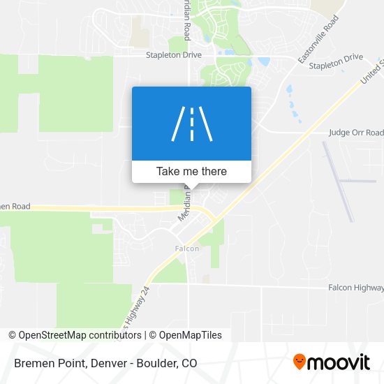 Bremen Point map