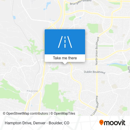 Mapa de Hampton Drive