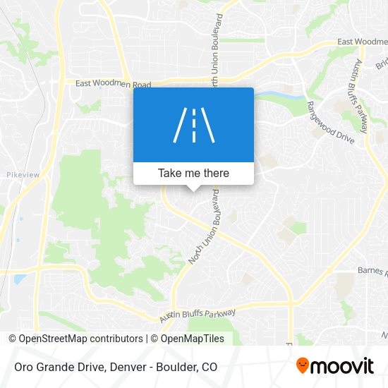 Oro Grande Drive map