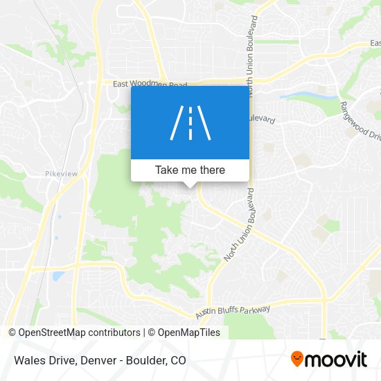 Mapa de Wales Drive