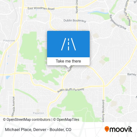 Michael Place map