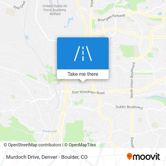 Murdoch Drive map
