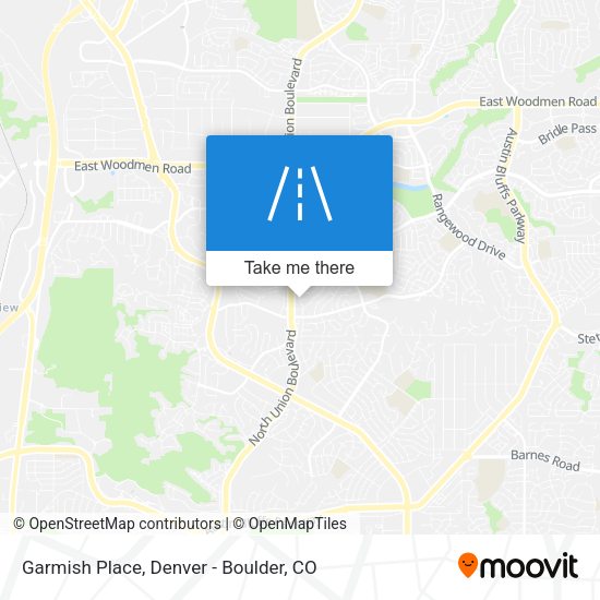 Garmish Place map