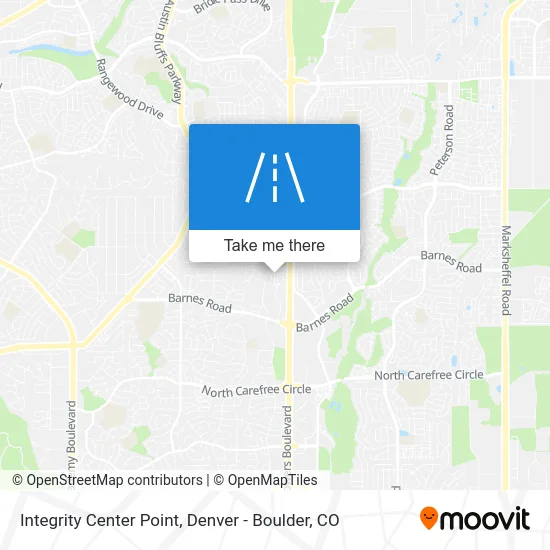 Integrity Center Point map