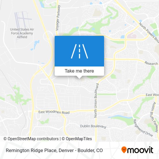 Mapa de Remington Ridge Place