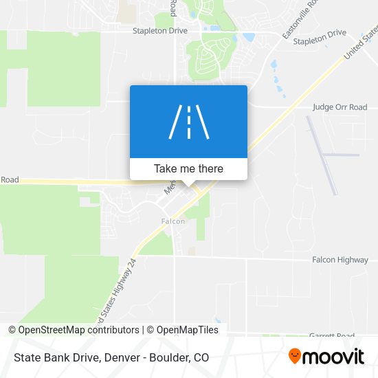 State Bank Drive map