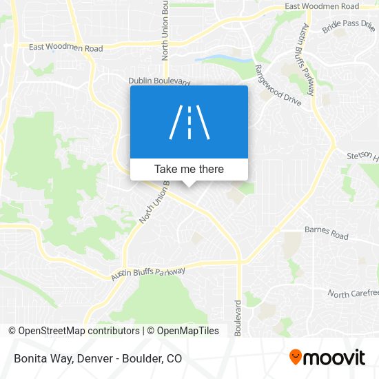 Mapa de Bonita Way