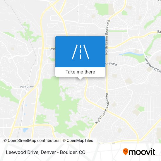 Mapa de Leewood Drive