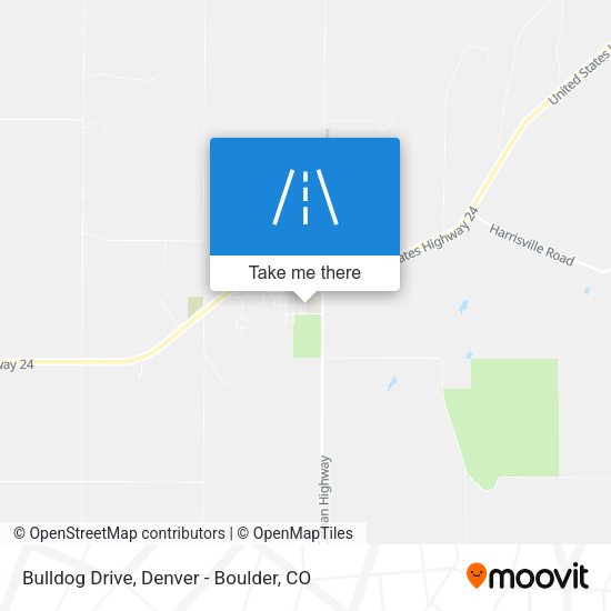 Bulldog Drive map