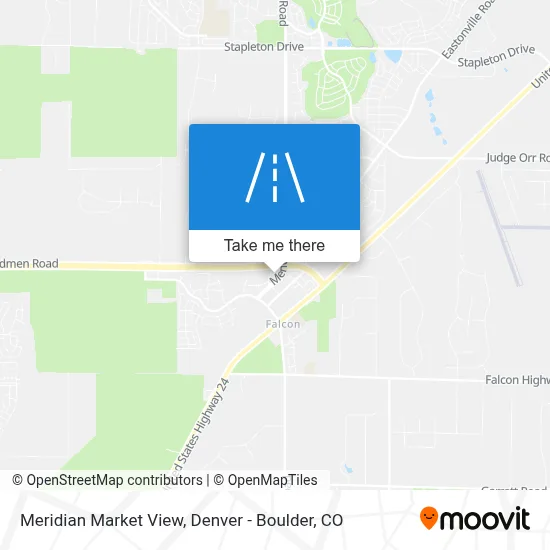 Meridian Market View map