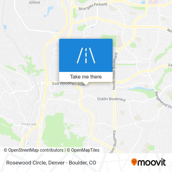 Mapa de Rosewood Circle