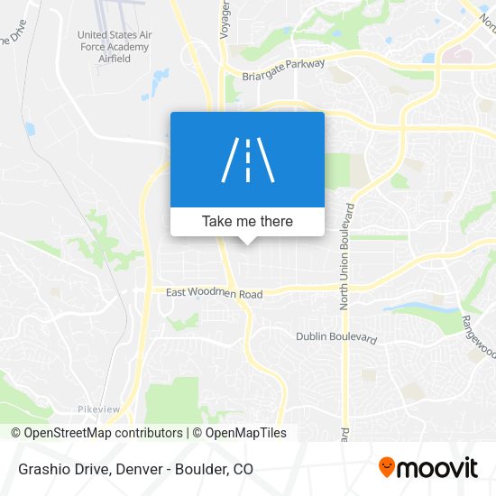 Grashio Drive map