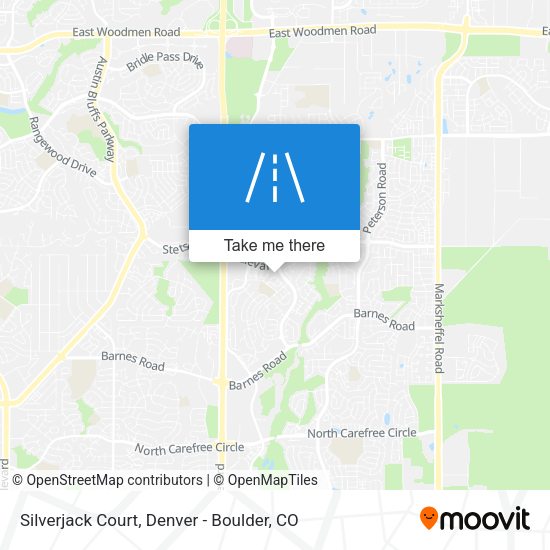 Silverjack Court map