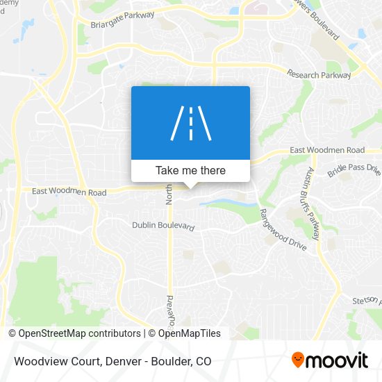 Woodview Court map