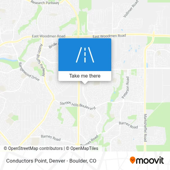 Conductors Point map