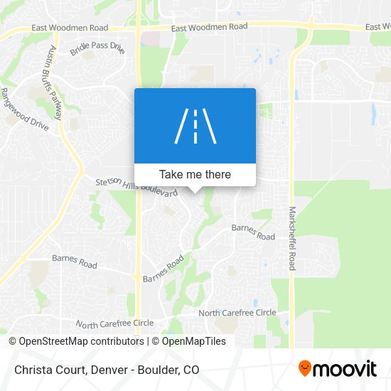 Christa Court map