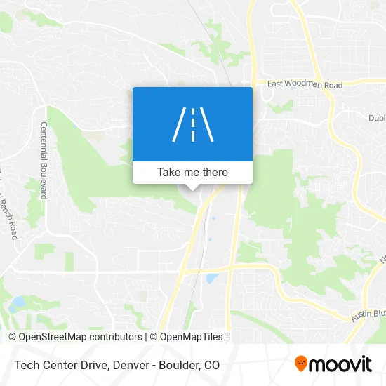 Tech Center Drive map