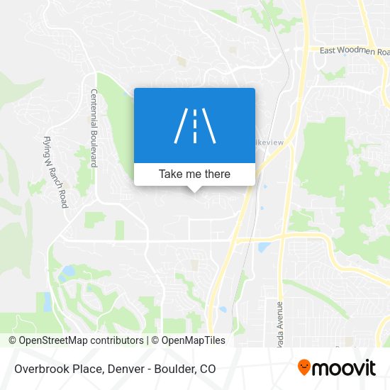 Overbrook Place map