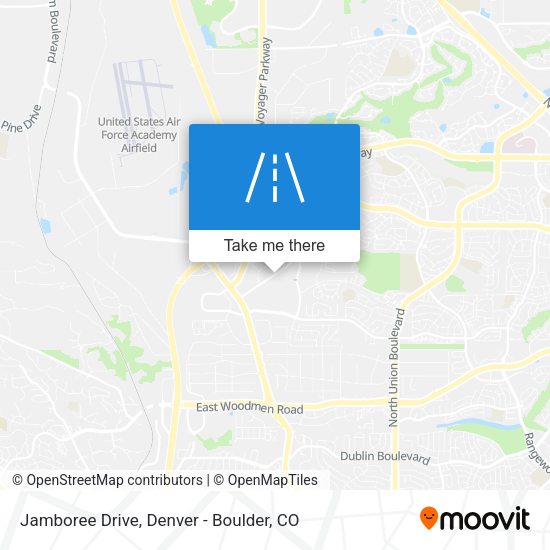Jamboree Drive map