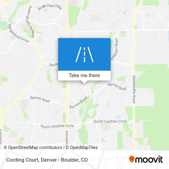 Cording Court map
