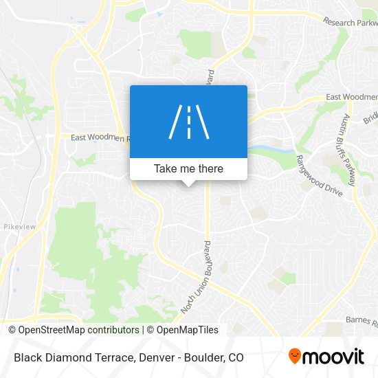 Mapa de Black Diamond Terrace