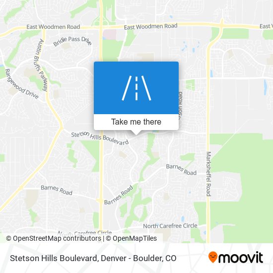 Mapa de Stetson Hills Boulevard