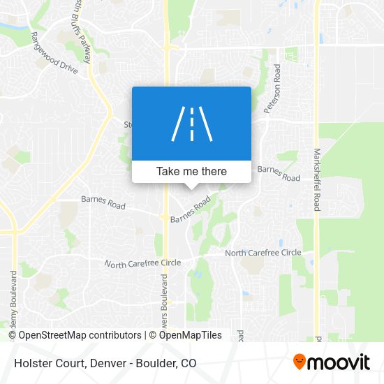 Mapa de Holster Court