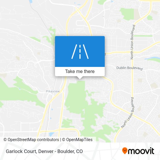 Garlock Court map