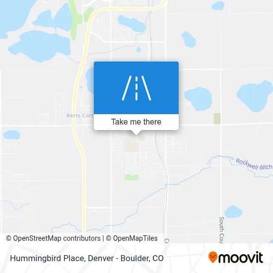 Hummingbird Place map