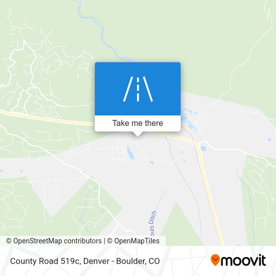 County Road 519c map