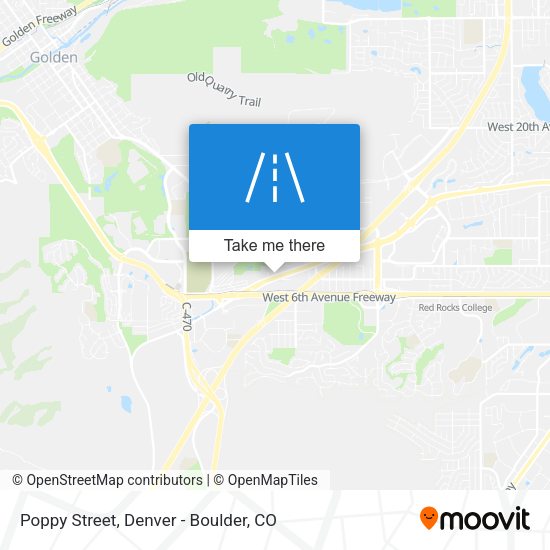 Poppy Street map