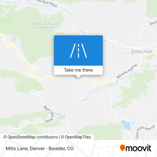 Mapa de Mills Lane