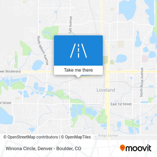 Mapa de Winona Circle