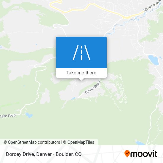 Dorcey Drive map