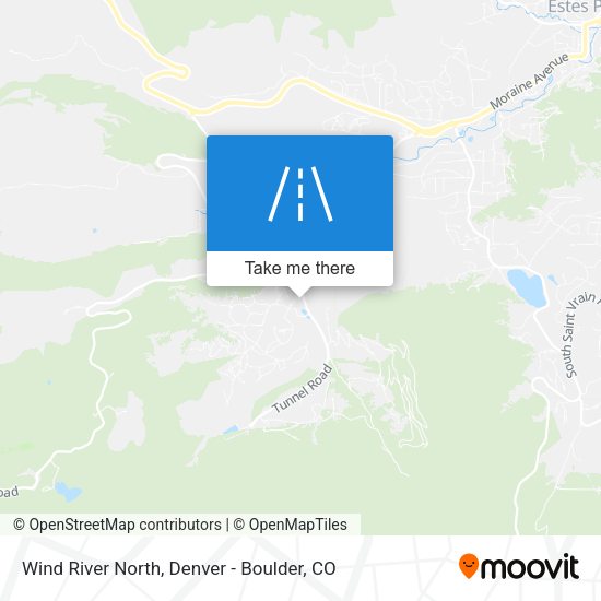 Wind River North map