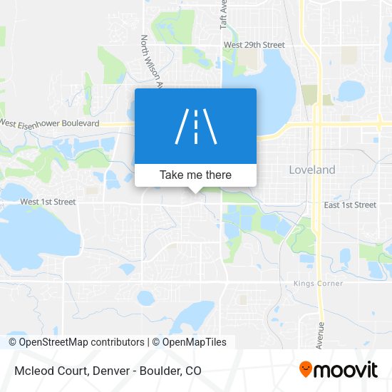 Mcleod Court map