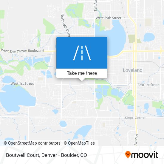 Mapa de Boutwell Court