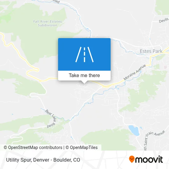 Utility Spur map