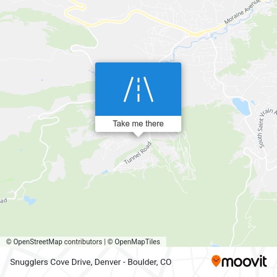 Snugglers Cove Drive map