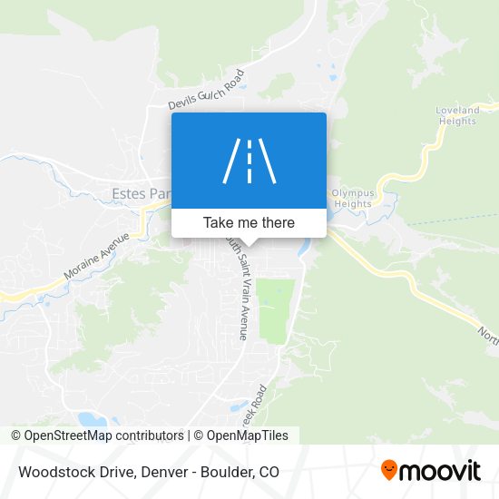Mapa de Woodstock Drive