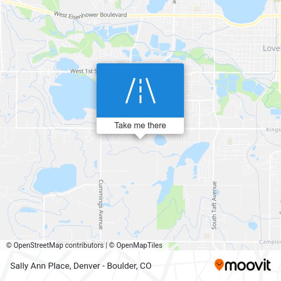 Mapa de Sally Ann Place